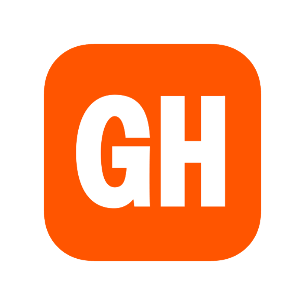 Grubhub logo icon for ordering Lebanese food online from That Lebanese Place.